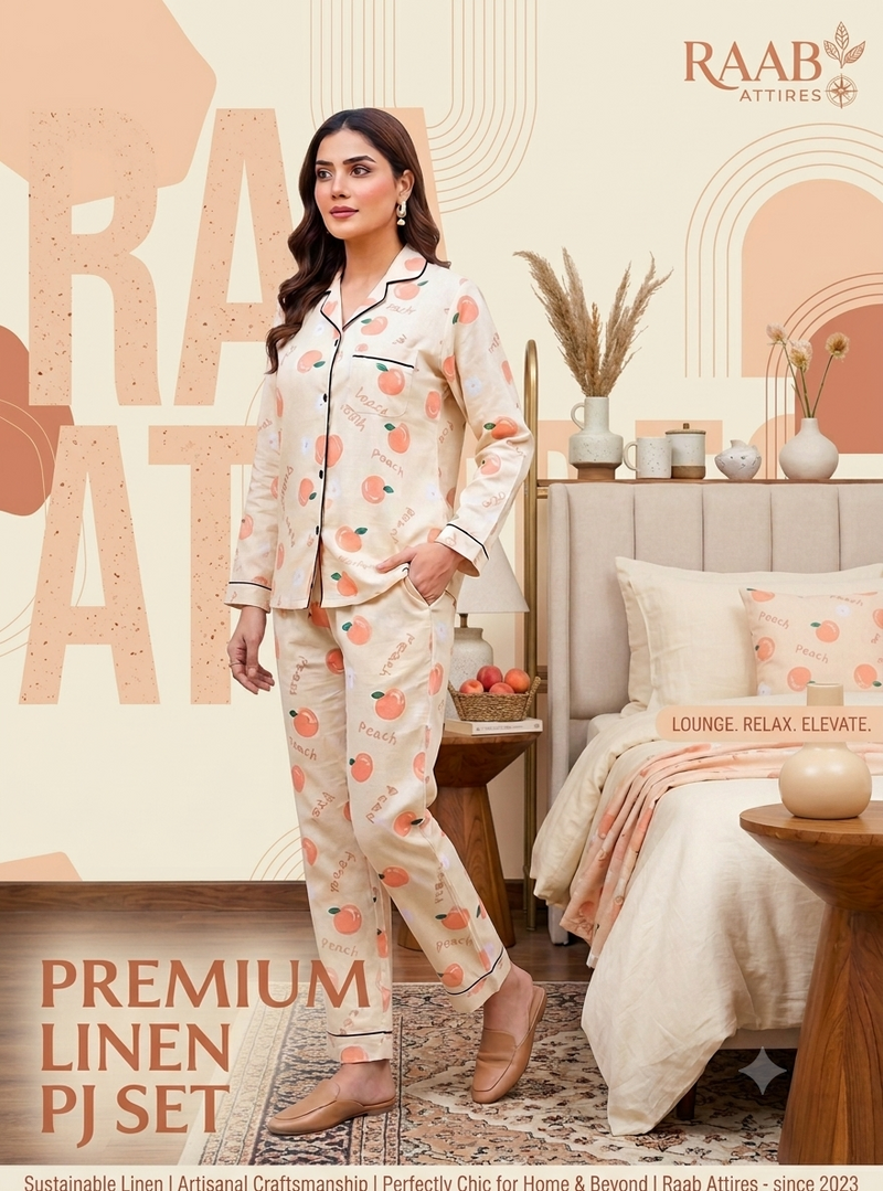 LINEN PJ SET